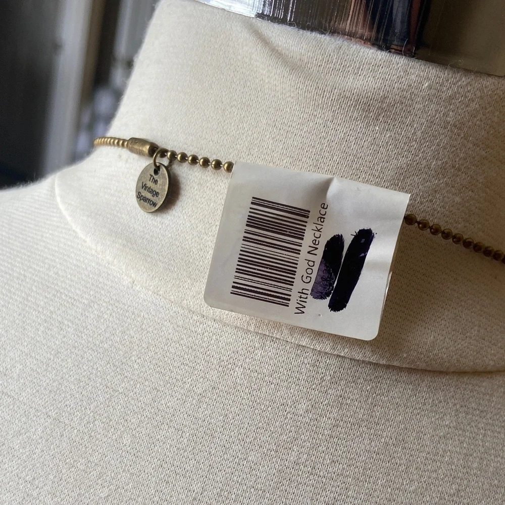NWT Faith‎ Based Pendant Necklace - Nothing is Impossible With God